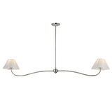 Saxon Linear Suspension Polished Nickel by Maxim Lighting