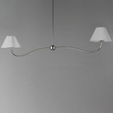 Saxon Linear Suspension Polished Nickel by Maxim Lighting