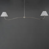 Saxon Linear Suspension Polished Nickel by Maxim Lighting