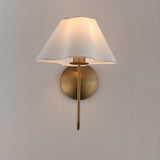 Saxon Wall Sconce Natural Aged Brass by Maxim Lighting