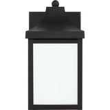 Say brook Saybrook Outdoor Wall Lantern — 9 Inch, Textured Black