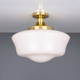 Schoolhouse Ceiling Light Polished_Brass