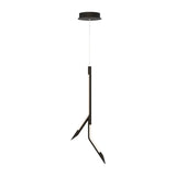 Scion LED Pendant by ET2 - 24 Inch, Black