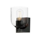 Scoop Bath Vanity Light Black by Maxim Lighting