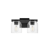 Scoop Bath Vanity Light Black by Maxim Lighting