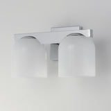 Scoop Bath Vanity Light Polished Chrome by Maxim Lighting
