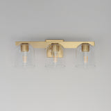 Scoop Bath Vanity Light Natural Aged Brass by Maxim Lighting