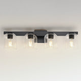 Scoop Bath Vanity Light Black by Maxim Lighting