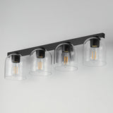 Scoop Bath Vanity Light Black by Maxim Lighting