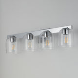 Scoop Bath Vanity Light Polished Chrome by Maxim Lighting