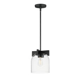 Scoop Flush Mount Pendant Black by Maxim Lighting