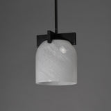 Scoop Flush Mount Pendant Black by Maxim Lighting
