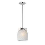 Scoop Flush Mount Pendant Polished Chrome by Maxim Lighting