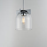 Scoop Flush Mount Pendant Polished Chrome by Maxim Lighting