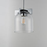 Scoop Flush Mount Pendant Polished Chrome by Maxim Lighting
