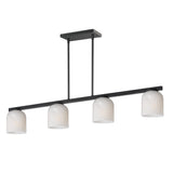 Scoop Linear Suspension Black by Maxim Lighting