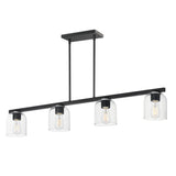 Scoop Linear Suspension Black by Maxim Lighting