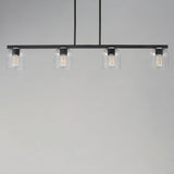 Scoop Linear Suspension Black by Maxim Lighting