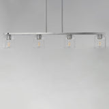 Scoop Linear Suspension Polished Chrome by Maxim Lighting