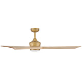 Sculpt 60” LED Smart Fan Hertiage Brass By Hinkley - Side View3