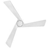 Sculpt 60” LED Smart Fan Matte White By Hinkley - Down View2