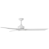 Sculpt 60” LED Smart Fan Matte White By Hinkley - Side View4