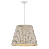 Seabrook Medium Chandelier - Textured Plaster - by Hinkley