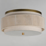 Seacliff Flush Mount By Maxim Lighting - Front View