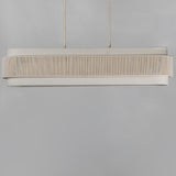 Seacliff Linear Chandelier By Maxim Lighting - Front View1