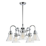 Seafarer Chandelier Polished Chrome by Maxim Lighting