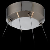 Seduction Chandelier Small Polished Nickel By Schonbek Forever - Detailed View1