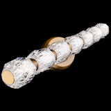 Seduction Vanity Light Aged Brass Small By Schonbek Forever - Side View2