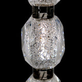 Seduction Vertical Suspension 24 Inch Polished Nickel By Schonbek Forever - Detailed View