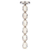 Seduction Vertical Suspension 24 Inch Polished Nickel By Schonbek Forever