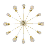 Sela Chandelier - Polished Brass