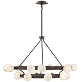 Selene Multi Tier Chandelier Black Oxide By Frederic Ramond