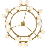 Selene Multi Tier Chandelier Lacquered Brass By Frederic Ramond - Detailed View1