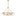 Selene Multi Tier Chandelier Lacquered Brass By Frederic Ramond - Front View1