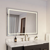 Seneca Vanity Mirror Medium By Kuzco Lifestyle View