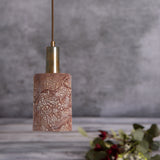 Senna Pendant - Red Iron