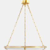 Sennett Chandelier Small By Hudson Valley Detailed View