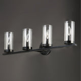 Sentinel Bath Vanity Light Black by Maxim Lighting