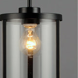 Sentinel Mini Pendant Black by Maxim Lighting