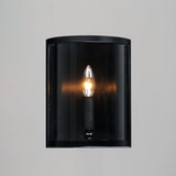 Sentinel Wall Sconce Black by Maxim Lighting