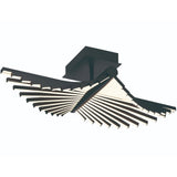 Seraph LED Flush Mount Black By Eurofase Detailed View