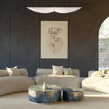 Seraph Suspension By Eurofase White - Inside View