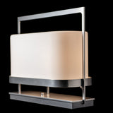 Serenity Table Lamp detail in Sterling, by Hubbardton Forge