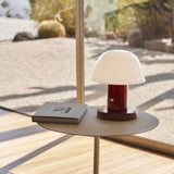 Setago Portable Table Lamp Marron Grape By And Tradition Lifestyle View1