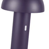 Setas Portable Table Lamp Navy Blue By Kuzco Detailed View