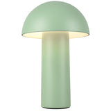 Setas Portable Table Lamp Sage Green By Kuzco